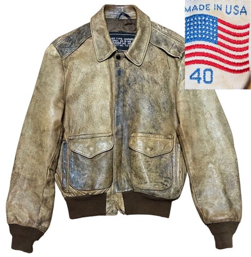 Schott leder flieger jacke - schott, a-2