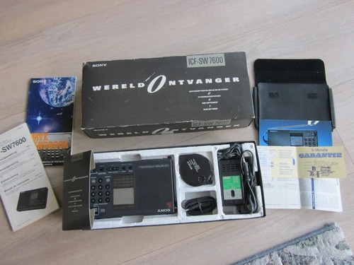 Sony icf sw7600 pll - sony, icf-sw7600