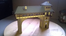 Vollmer Bausatz gebaut 1:87 HO Haus, Gebäude - Reiterstellwerk "MAINZ" #24#