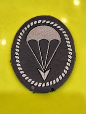altes Stoff-Ärmelabzeichen für OFFIZIERE der FALLSCHIRMJÄGER Bundeswehr Bw Orig.