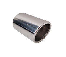 Auspuffblende 70mm abgeschrägt für MINI ONE + COOPER R50 R52 R56 ab 2001 Blende