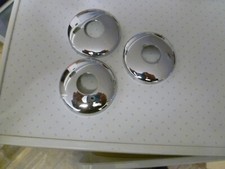 3 Stück Stedo Hahnrosette, Rosette chrom 1/2" x 20mm