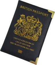 Britische Reisepasshülle
