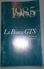 1985 Chrysler Le Baron GTS