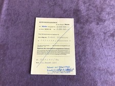 Original ABE Betriebserlaubnis