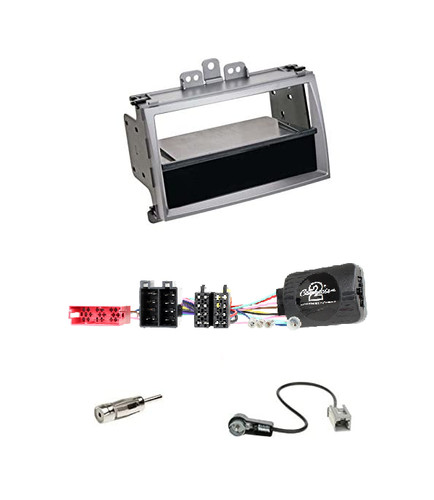 Double din radio bezel - din, bezel+tray