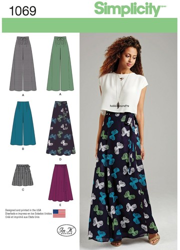 Simplicity 1069 hosenrock - 1069,