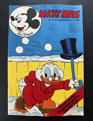 Walt disney micky maus - heft, 1