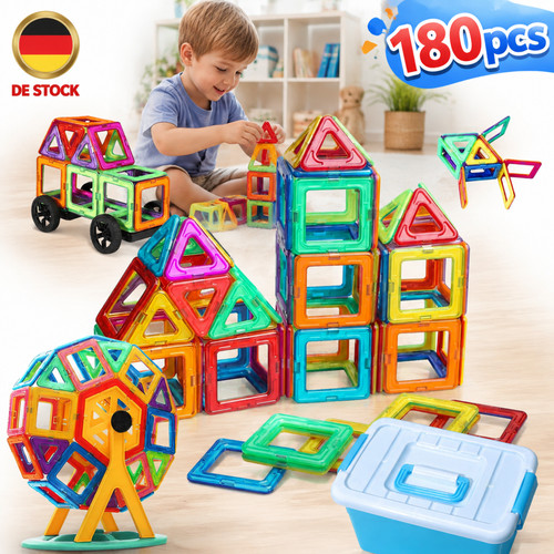 180 stk magnetische bausteine - stk,