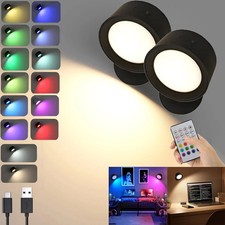 2x LED Wandleuchte mit