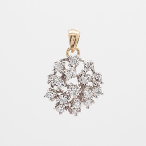 Brillant anhänger 585 14kt - brillant,