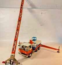 DDR Blechspielzeug Kran Auto