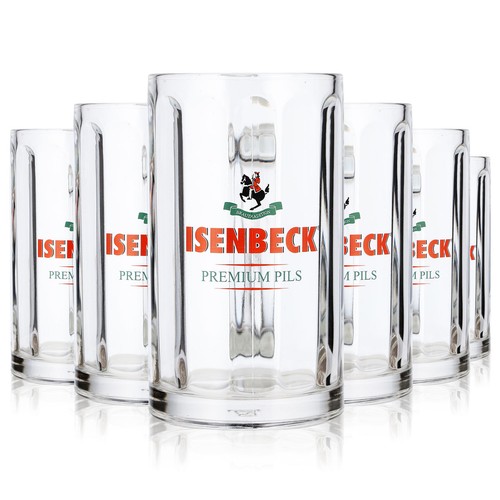 Isenbeck bier glas seidel - glas,