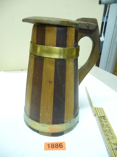 1886 alter bierkrug - ,