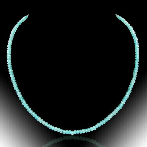 Hellblau saphir kette - hellblau, saphir-kette
