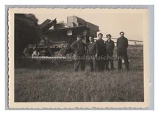 Landwirte Landwirtschaft Maschine Heuballenpresse ? - Altes Foto