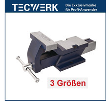 TECWERK Parallelschraubstock 100 125 150 mm aus Industrie Stahl geschweißt !