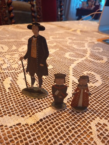 3er set zinnfiguren 1x - 3er,