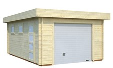 Holzgarage Bausatz 44mm Garage