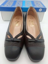 Fasan Damenschuhe Sofia Pumps Slipper Gr. 38 schwarz UK 5.5 US 7.5