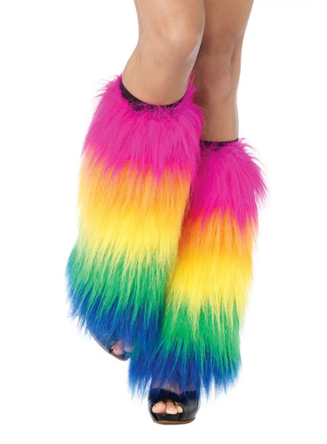 Regenboge fellstulpen kostüm - regenboge,