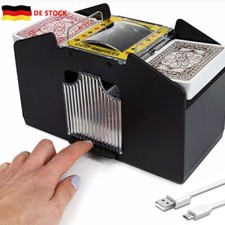 Automatische Kartenmischmaschine Poker Kartenmischer Elektrisch Kartenmischgerät