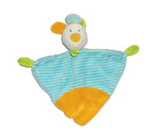 WIE NEU  * TOPOLINO Ernstings familly MAUS blau orange Schmusetuch Schnuffeltuch