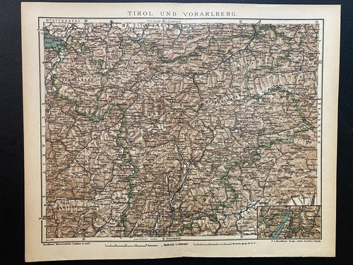 Antike historische landkarte - historische,