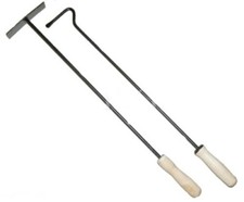Schürhaken + Aschekratze SET