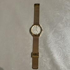 Sehr Schöne Goldfarbene Oskar Emil Classic Uhr