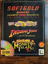 LucasArts Classic Adventures CD-ROM PC Big Box Komplett / Softgold
