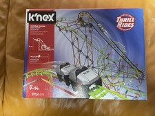 K nex Double Doom Achterbahn Roller Coaster Thrill Rides 55402 komplett