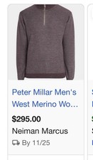 Peter Millar Men's West Merino