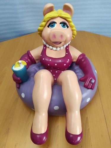 Miss piggy figur 60cm kermit - miss,