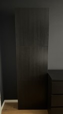 IKEA Besta Schrank schwarzbraun mit 3 Türen