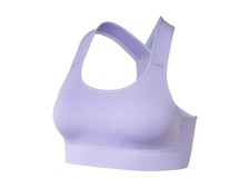 CRIVIT Damen Seamless-Sportbustier, High-Level (Lila, L(44/46)) - B-Ware