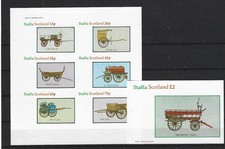 Cinderella  Staffa  Scotland  Kutschen  Block + Kleinbogen **