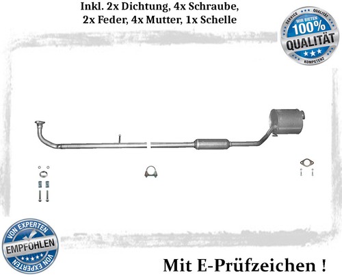 Auspuffanlage für daihatsu - für,