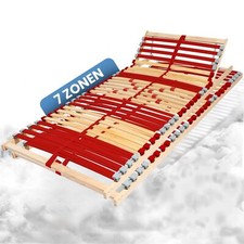 2 Stk. Lattenrost RUBY Partner-Set Lattenrahmen Härtegrad verstellbar 28 Leisten