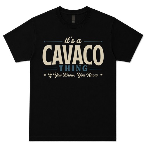 Cavaco thing if you - it's,