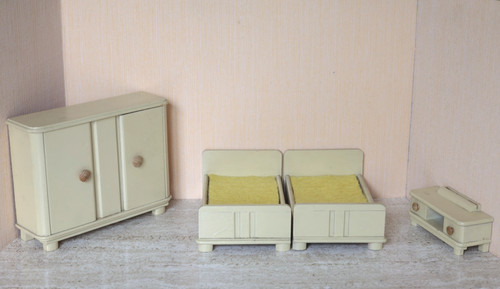 Alte puppenmöbel schlafzimmer - alte,