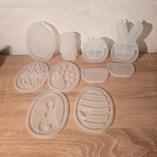 Silikon gießform set ostern - gießform,