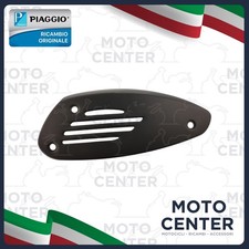Schutz Hitzeschild Schwarz Matt Piaggio Vespa GTS 300 Super Notte IE ABS E4 ('1
