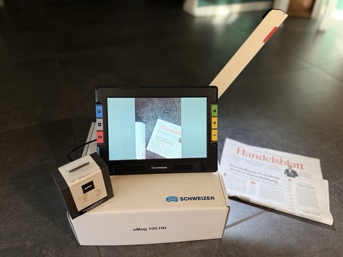 Schweizer leselupe emag 100hd - schweizer,