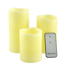 LED Kerzen Echtwachs-Kerze