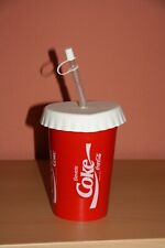 Coca Cola Becher mit Deckel