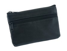 - Schlüsseltasche Börse Geldbörse Reißverschluss-Etui Schlüsselmappe LEDER ST109