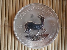 ERSTAUSGABE - Krügerrand 2017 Privy Mark 50 Jahre Krügerrand - 1 oz Silber / st