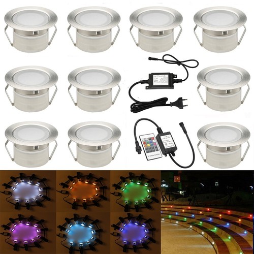 10er 45mm rgb - 45mm, led