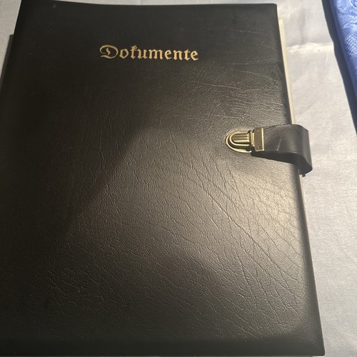 Vintage alte dokumentenmappe - vintage,